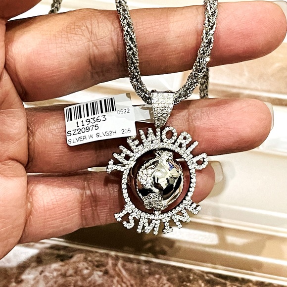 Other - Globe Pendant | 925 Gold Vermeil | Spinning World Pendant | Globe World Charm